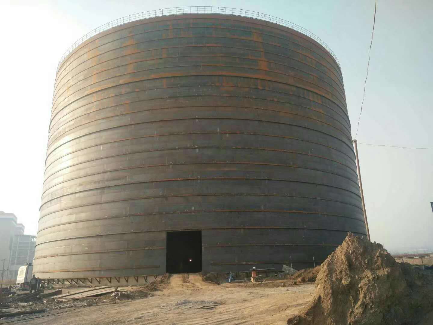 临城镇承建大型钢板库的好处及原理